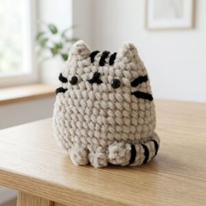 free crochet pusheen cat amigurumi pattern